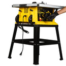 STANLEY SST1801 1800W 254mm Table Saw for Heavy-Duty Applications & Cutting Plywood, 150-hours Runtime, Compatible with 10” Cutting Blades(58 cm Length & 39 cm Width), 1 Year Warranty, YELLOW & BLACK