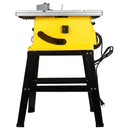 STANLEY SST1801 1800W 254mm Table Saw for Heavy-Duty Applications & Cutting Plywood, 150-hours Runtime, Compatible with 10” Cutting Blades(58 cm Length & 39 cm Width), 1 Year Warranty, YELLOW & BLACK