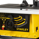 STANLEY SST1801 1800W 254mm Table Saw for Heavy-Duty Applications & Cutting Plywood, 150-hours Runtime, Compatible with 10” Cutting Blades(58 cm Length & 39 cm Width), 1 Year Warranty, YELLOW & BLACK
