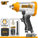 Ingco Air impact wrench set 312Nm AIW12312