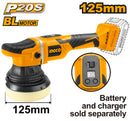 Ingco APLI2002 20V Lithium-Ion Polisher with Brushless Motor, Variable Speed Control, and Digital Display