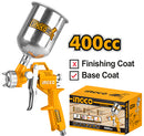 Ingco Air Spray Gun ASG4041 - 1.5mm Nozzle, 400cc Paint Capacity