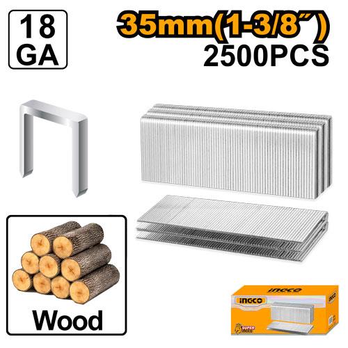 Ingco Crown Staple AST18351 - Staple Size 35mm