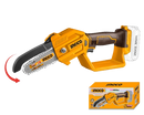 Ingco CGSLI2058 20V Lithium-Ion Pruner Saw with 5" Bar Length and Rapid Chain Speed