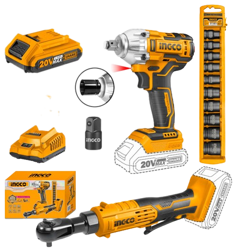 Ingco cordless impact best sale drill