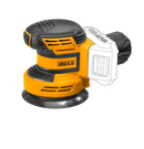 INGCO CROSLI2001 20V Lithium-ion Random Orbit Sander - 10000rpm Speed, 125mm Bottom Size