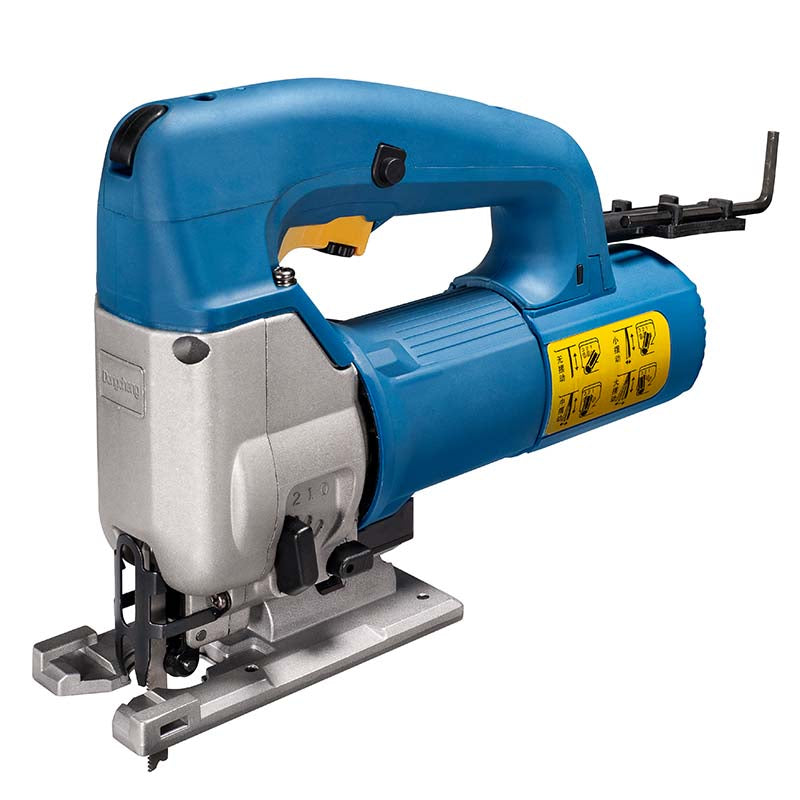 Dongcheng DMQ85 580W Jigsaw - 6-Speed, Bevel Cutting, Aluminum Gear Box