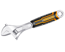 Ingco HADW131068 Adjustable Wrench, 150mm (6") Length, CrV