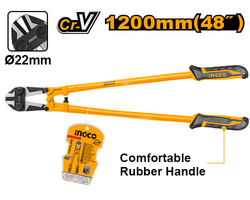 Ingco HBC0848 Bolt Cutter 48" with Cr-V Blade
