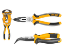 Ingco HBNP28168 6" Bent Nose Pliers with Cr-V Construction