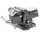 Ingco HBV088 8" Bench Vice with Swivel Base and Anvil (Max Clamping Force: 2500KGS)