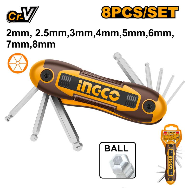 Ingco Ball Point Hex Key HHK14082