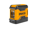 Ingco HLL156508 Self-Leveling Line Laser - 15m Working Range, ±1.5mm Accuracy, and Laser Cross Function