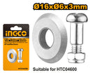 INGCO HTC04600B Tile Cutter Blade - Tungsten Carbide, Ø16xØ6x3mm