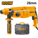 INGCO RGH9028 Rotary Hammer - 800W Power, SDS Plus Chuck System Rotary Hammer - 800W Power, SDS Plus Chuck System