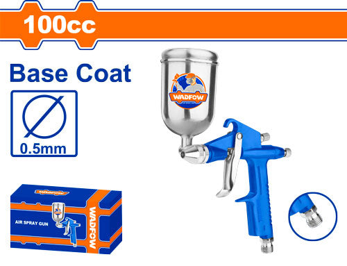 Wadfow Air Spray Gun WGA1501 - Standard Nozzle 0.5mm, 100cc Paint Capacity