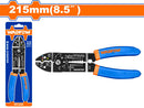Wadfow 8.5-Inch Wire Stripper WPL5685 - Cutting, Stripping, and More