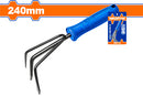 Wadfow Garden Rake WWK1103 - 240mm Garden Rake with Powder Coated Blade
