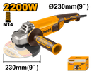 Ingco Angle grinder 220-240V - AG220018