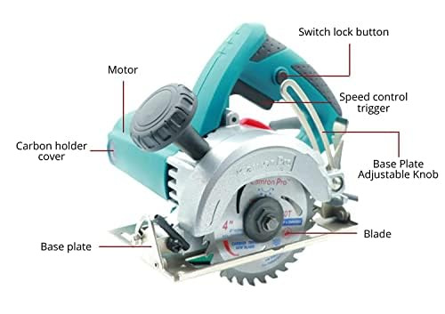 Camron Pro Marble Cutter 5" CP-MC-125WD