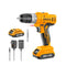 Ingco 12V Lithium-Ion Cordless Drill CDLI1221 - 2-Speed Gear, 15+1 Torque Settings, Integrated Work Light