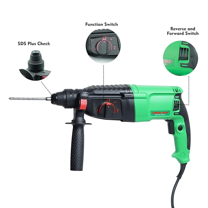 Camron Gold 26mm CG26 Rotary Hammer Drill Machine – Rajeshwari Enterprises
