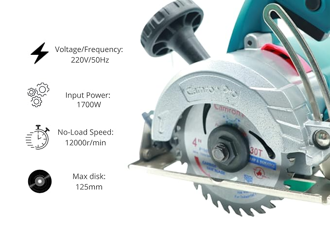 Camron Pro Marble Cutter 5" CP-MC-125WD