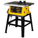 STANLEY SST1801 1800W 254mm Table Saw for Heavy-Duty Applications & Cutting Plywood, 150-hours Runtime, Compatible with 10” Cutting Blades(58 cm Length & 39 cm Width), 1 Year Warranty, YELLOW & BLACK