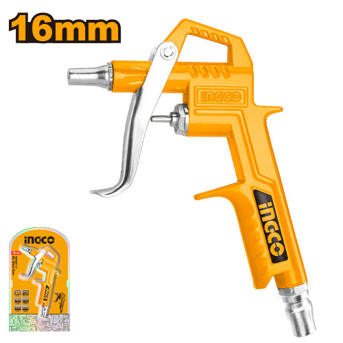 INGCO ABG031-3 Air Blow Gun - Nozzle Length 16mm, Nitto Type Connector