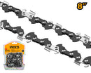 Ingco AGSC50801 3/8" Saw Chain with 33 Links, Compatible with CGSLI20851 Series Chain Saws