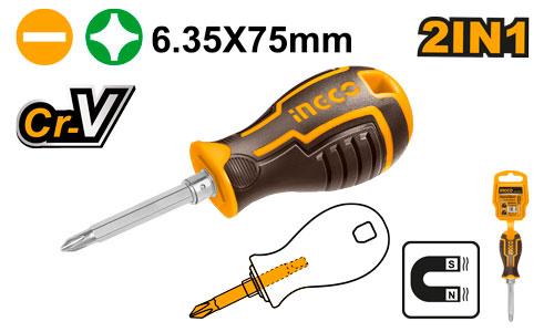 Ingco 2 In 1 Screwdriver Set AKISD0202