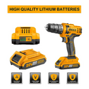 Ingco 20V Lithium-Ion Cordless Drill CDLI20051 - Unleash Your Efficiency