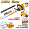 Ingco CHTLI40028 40V Lithium-Ion Hedge Trimmer with Brushless Motor and 650mm Blade Cutting Length