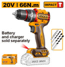 Ingco Compact Brushless Cordless Impact Drill 20V - CIDLI206681