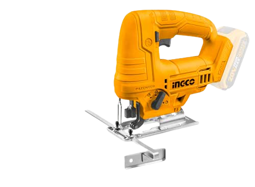 INGCO CJSLI6508 20V Lithium-ion Jig Saw - 2400rpm Speed, 65mm Wood Cutting Capacity