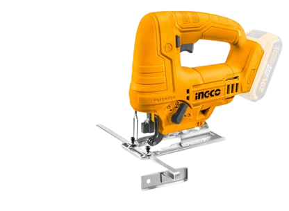 INGCO CJSLI6508 20V Lithium-ion Jig Saw - 2400rpm Speed, 65mm Wood Cutting Capacity