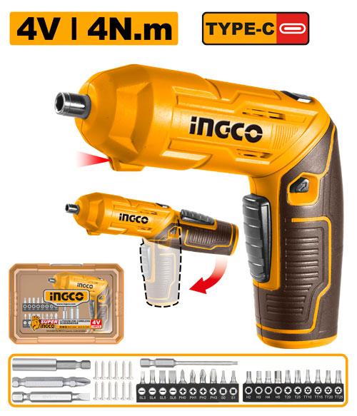 Ingco Cordless screwdriver 4V - CSDLI04425