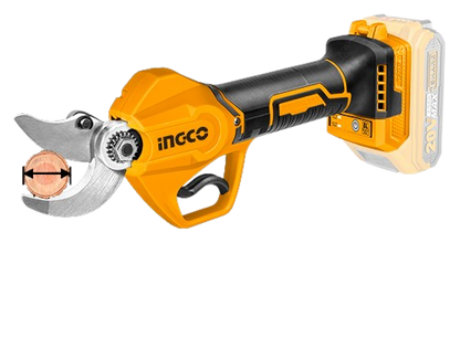 Ingco CSSLI20308 20V Lithium-Ion Gauge Straight Shear - Brushless Motor, 20mm/30mm Cutting Diameter