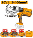 Ingco Cordless hydraulic crimping tool 20V - CTLI2005