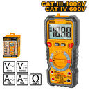 Ingco DM7504 True RMS Digital Multimeter - 6000 Counts, Non-Contact Voltage Detection