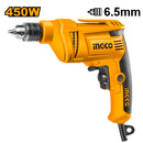 INGCO ED4508 Electric Drill - 450W Power, Variable Speed Control