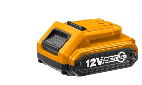 Ingco FBLI12151 12V Lithium-Ion Battery Pack - 1.5Ah, LED Battery Power Indicator