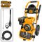 Ingco GHPW2003 Gasoline Pressure Washer - 3-Piston Axial Cam Pump, 6.0HP Max Output, 214Bar Max Pressure, 8.7L/min Flow Rate, OHV 4-Stroke Engine, 208cc Displacement