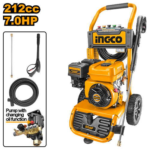 INGCO GHPW2103 Gasoline Pressure Washer - Powerful Cleaning Performance