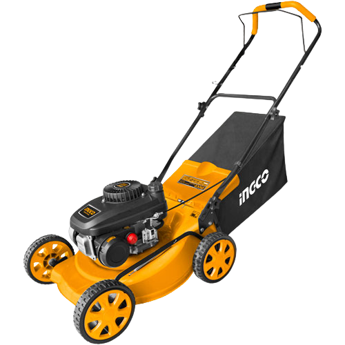 Ingco GLM141181 141cc Gasoline Lawn Mower - Zongshen Engine, 3.0Kw (4HP) Power, 460mm Cutting Width, 60L Catcher
