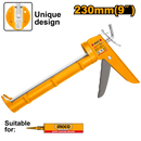 Ingco HCG1809 Caulking Gun - 9" Iron Shank with Teeth, Length 230mm, Thickness 0.8mm