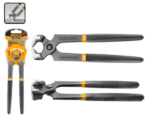 Ingco HCPP02200 8" Carpenter Pliers with Cr-V Construction