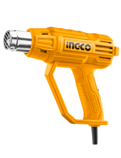 Ingco Heat Gun HG2000385 - 2000W, Adjustable Temperature and Airflow