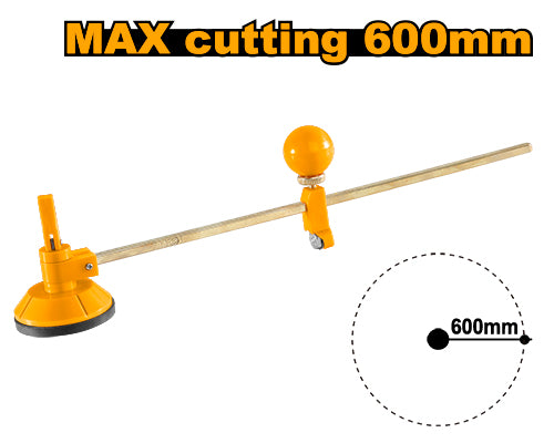 Ingco HGCT16001 Compasses Glass Cutter