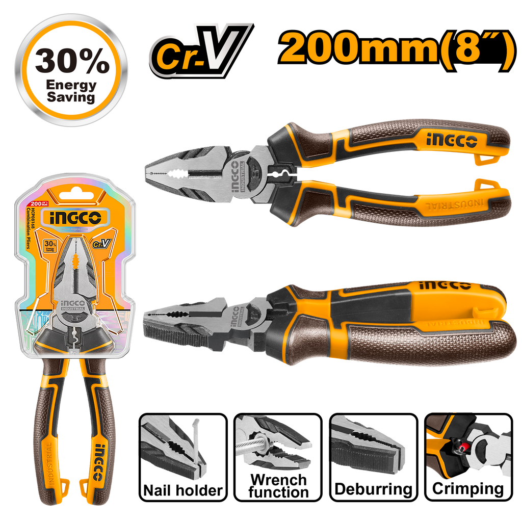 Ingco deals combination pliers